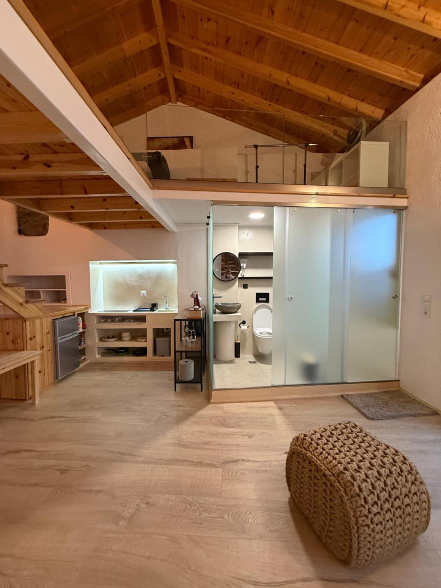 Appartement Michalelis Loft & Cave à Plomari Extérieur photo